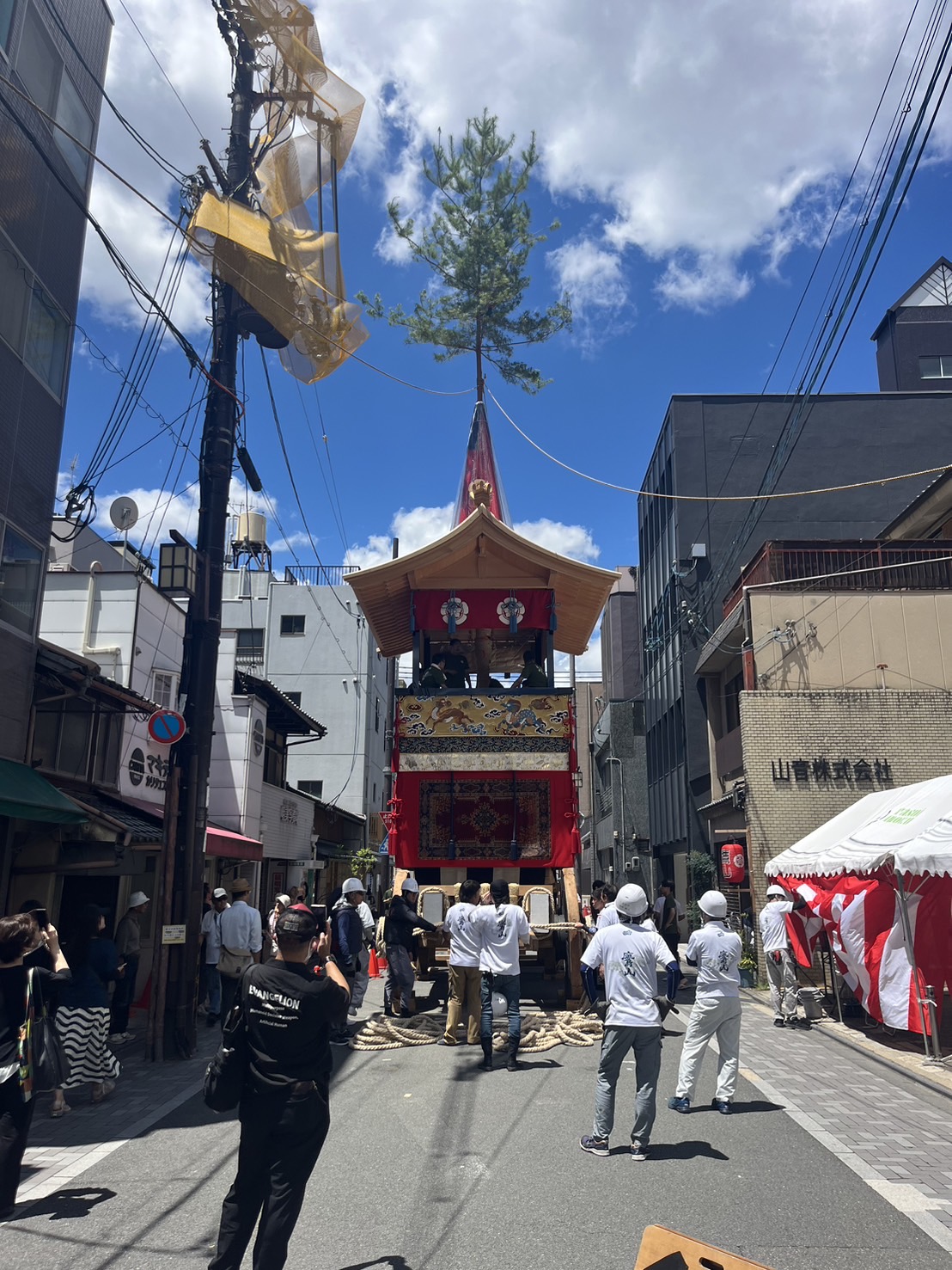 御縁をいただいた祇園祭